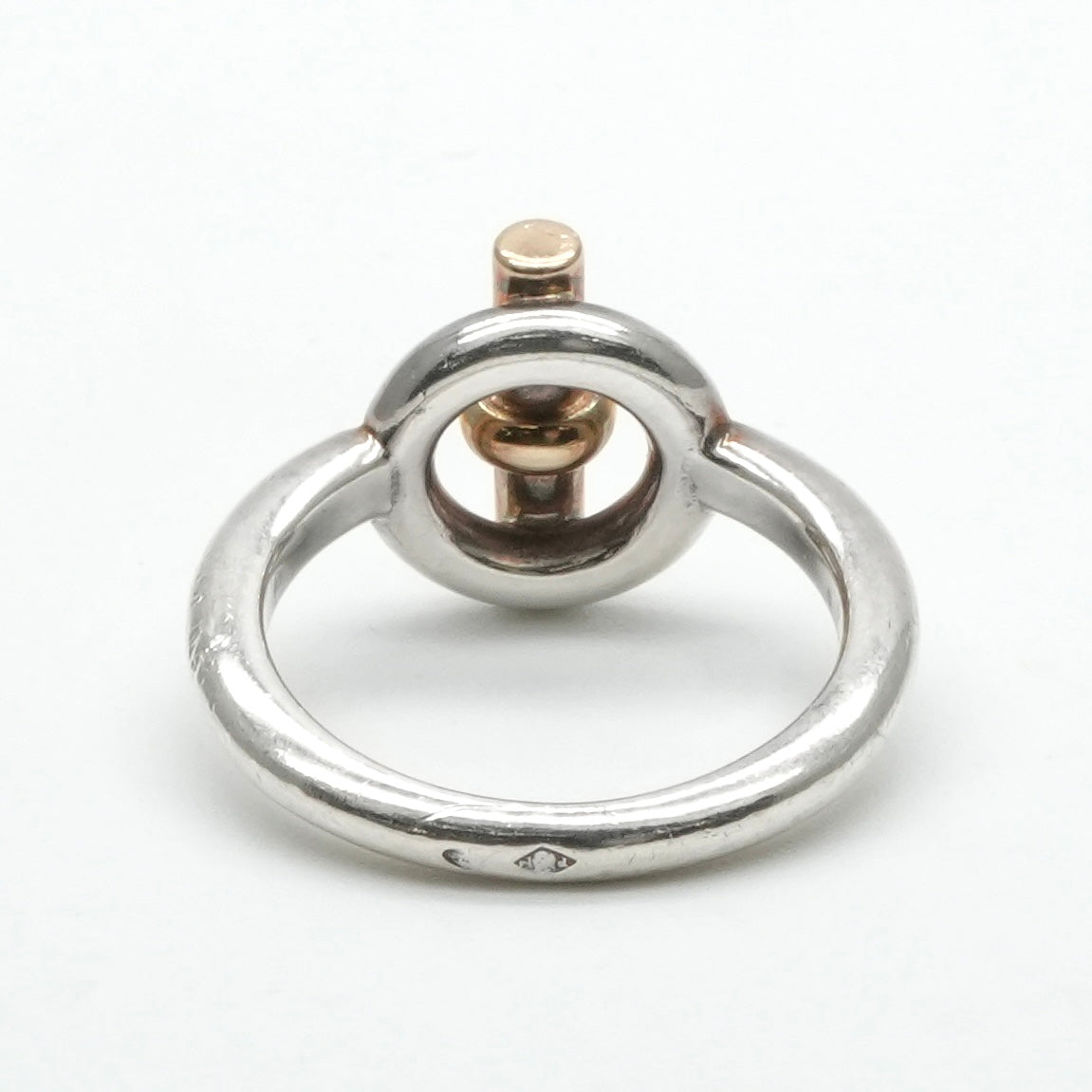 エルメス HERMES エシャペ リング 指輪 Ag925/Au750 シルバー アクセサリー　指輪