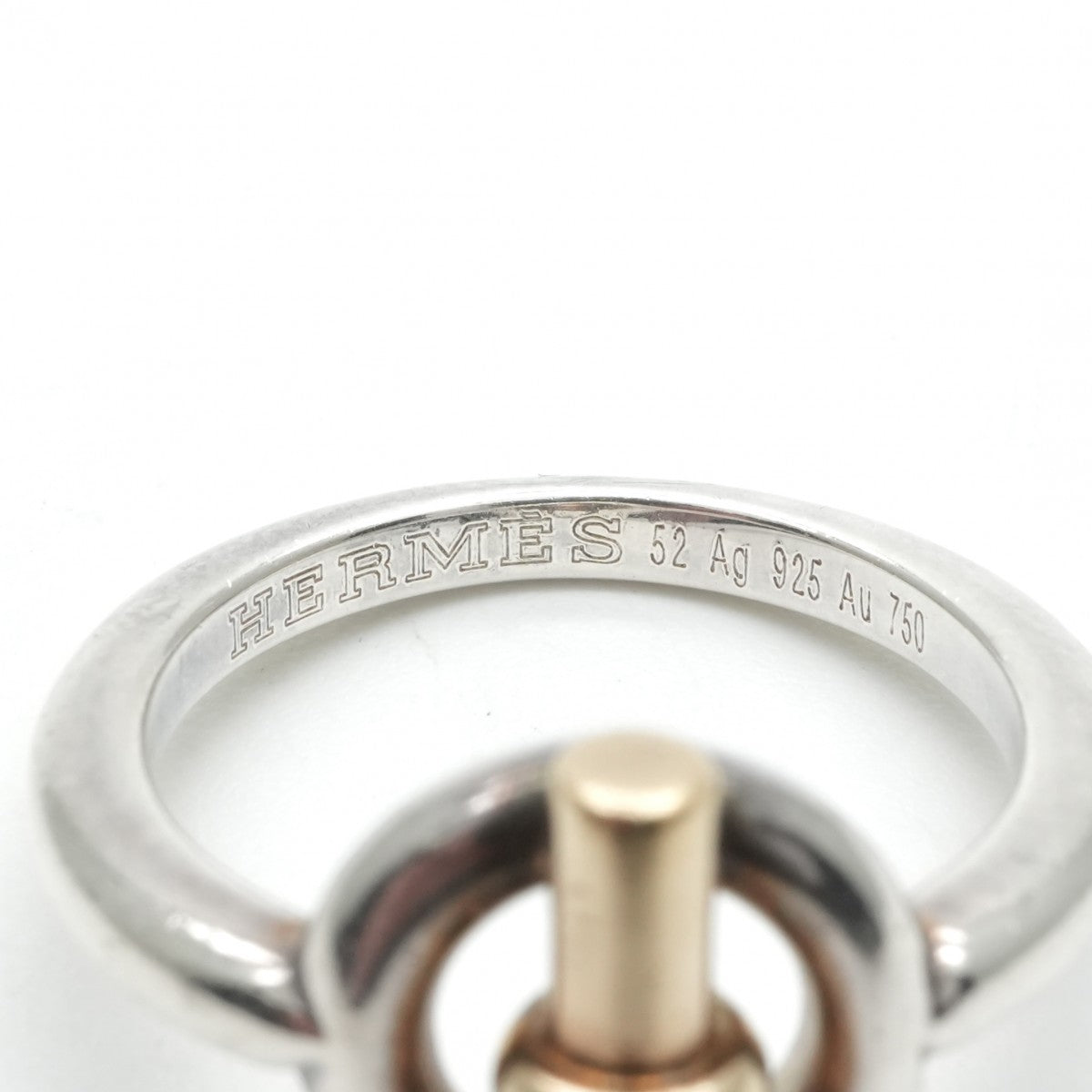 エルメス HERMES エシャペ リング 指輪 Ag925/Au750 シルバー アクセサリー　指輪