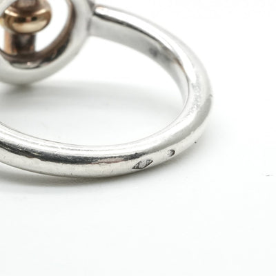 エルメス HERMES エシャペ リング 指輪 Ag925/Au750 シルバー アクセサリー　指輪