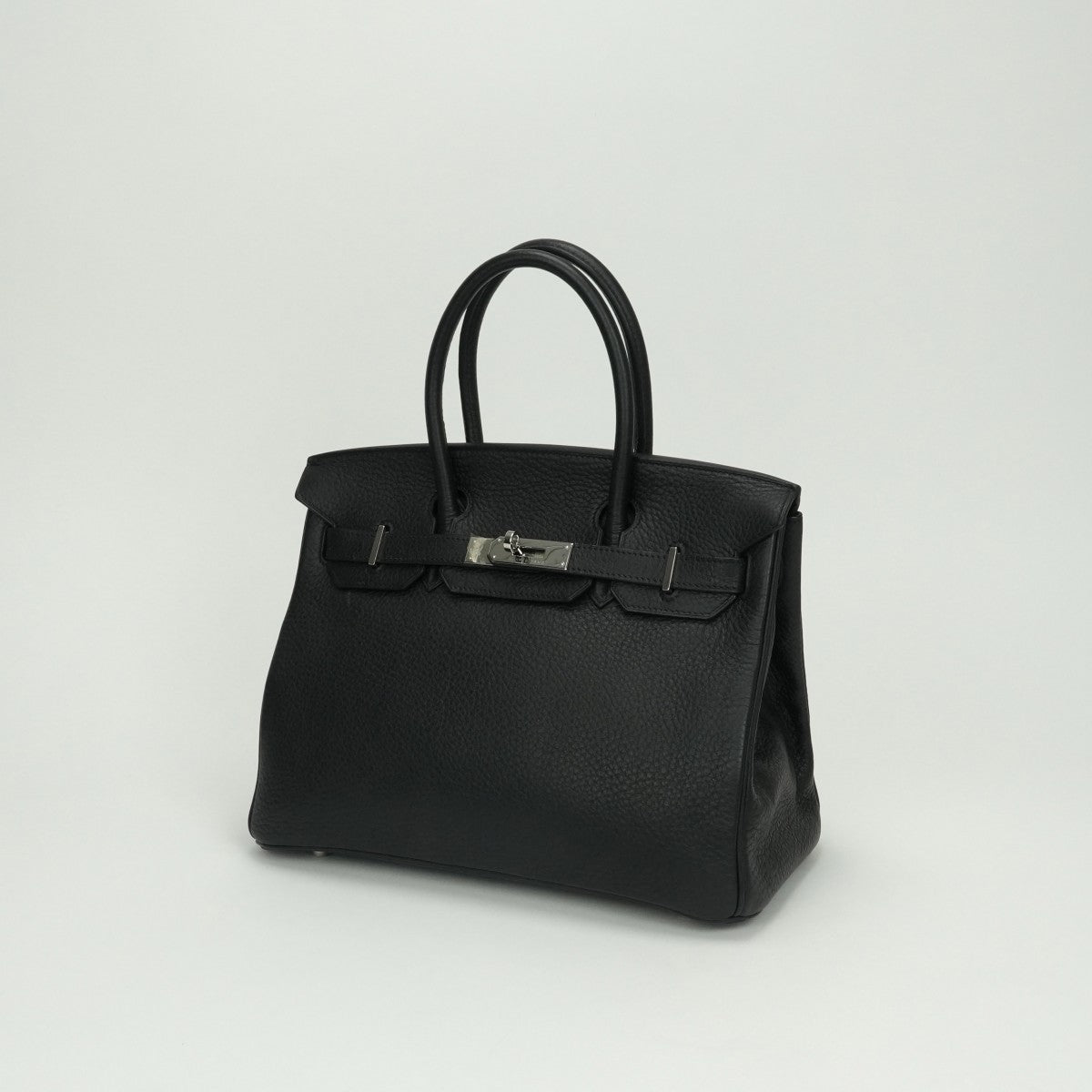 HERMES HERMES Birkin 30 Birkin 30 Tote bag Togo Noir Noir Black Black Silver Metal Fittings Handbag
