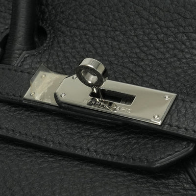 HERMES HERMES Birkin 30 Birkin 30 Tote bag Togo Noir Noir Black Black Silver Metal Fittings Handbag