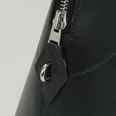 HERMES HERMES Bolide 35 Bolide 35 Bag, Tote Bag, Shoulder Bag, Box Calf, Noir, Black, Black, Silver Fittings, Handbag, 2WAY