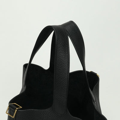 エルメス HERMES ピコタンロックMM ピコタンロック MM ピコタンロック22 バッグ トートバッグ トリヨンクレマンス ノワール ブラック Black 黒 ゴールド金具 ハンドバッグ