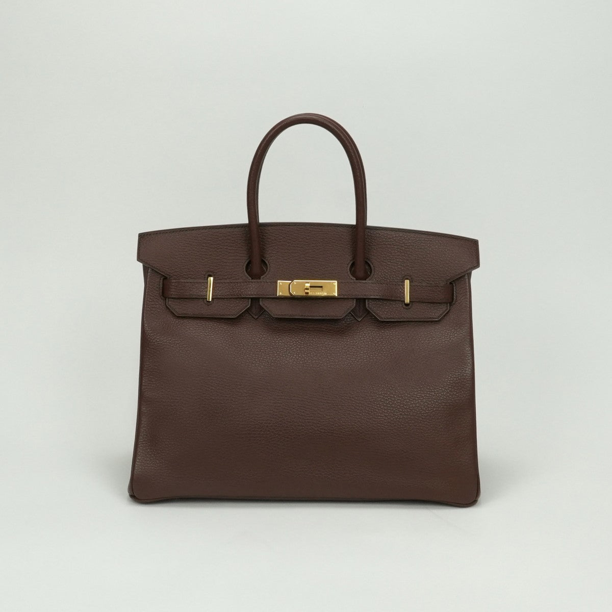 エルメス HERMES バーキン35 バーキン 35 バッグ トートバッグ アルデンヌ ブラウン Brown 茶 ゴールド金具