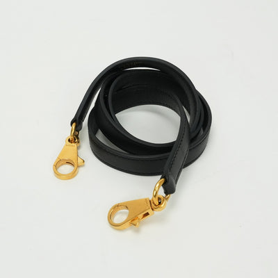 エルメス HERMES ショルダーストラップ ショルダー ストラップ その他 ガリバー ノワール noir ブラック Black 黒 ゴールド金具
