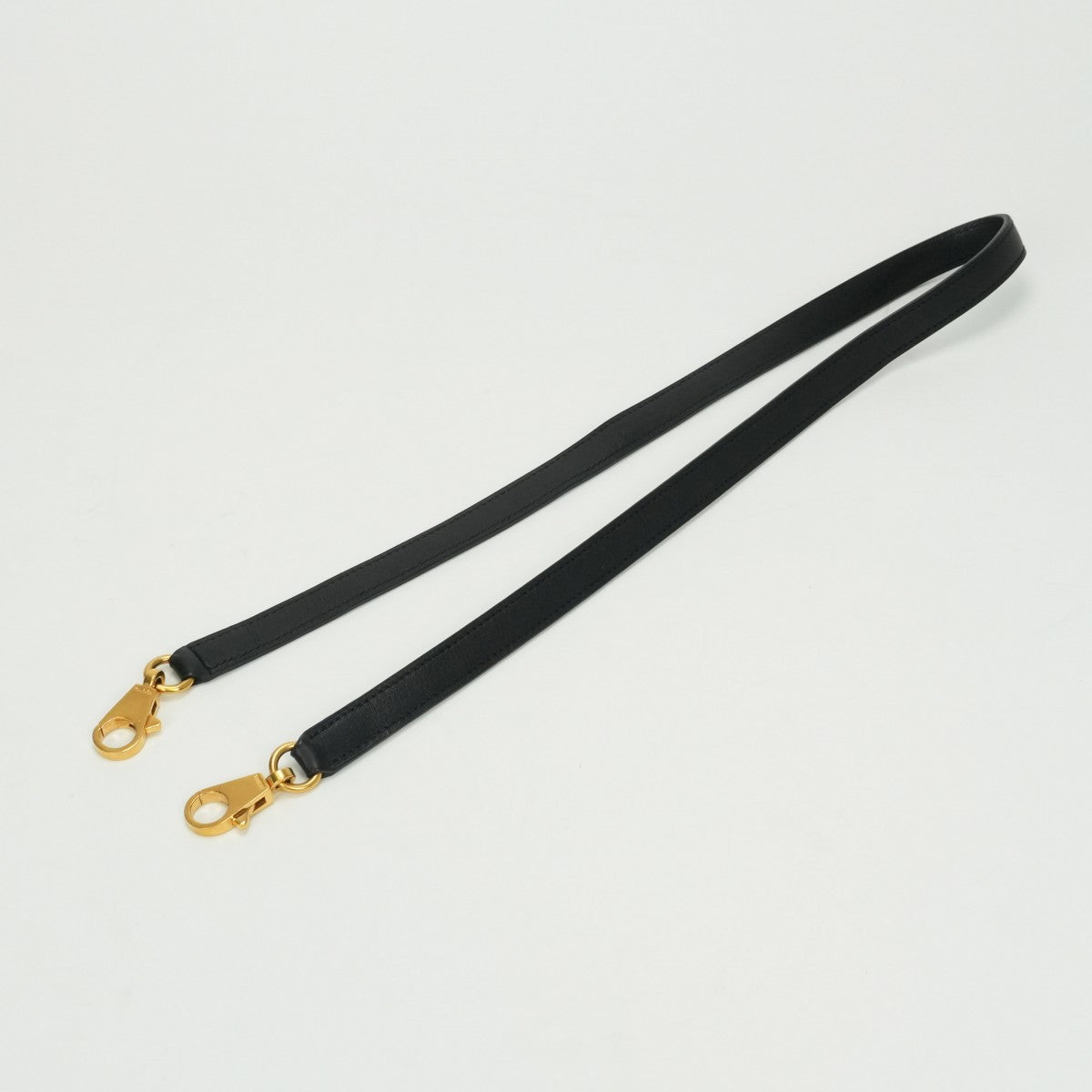 エルメス HERMES ショルダーストラップ ショルダー ストラップ その他 ガリバー ノワール noir ブラック Black 黒 ゴールド金具