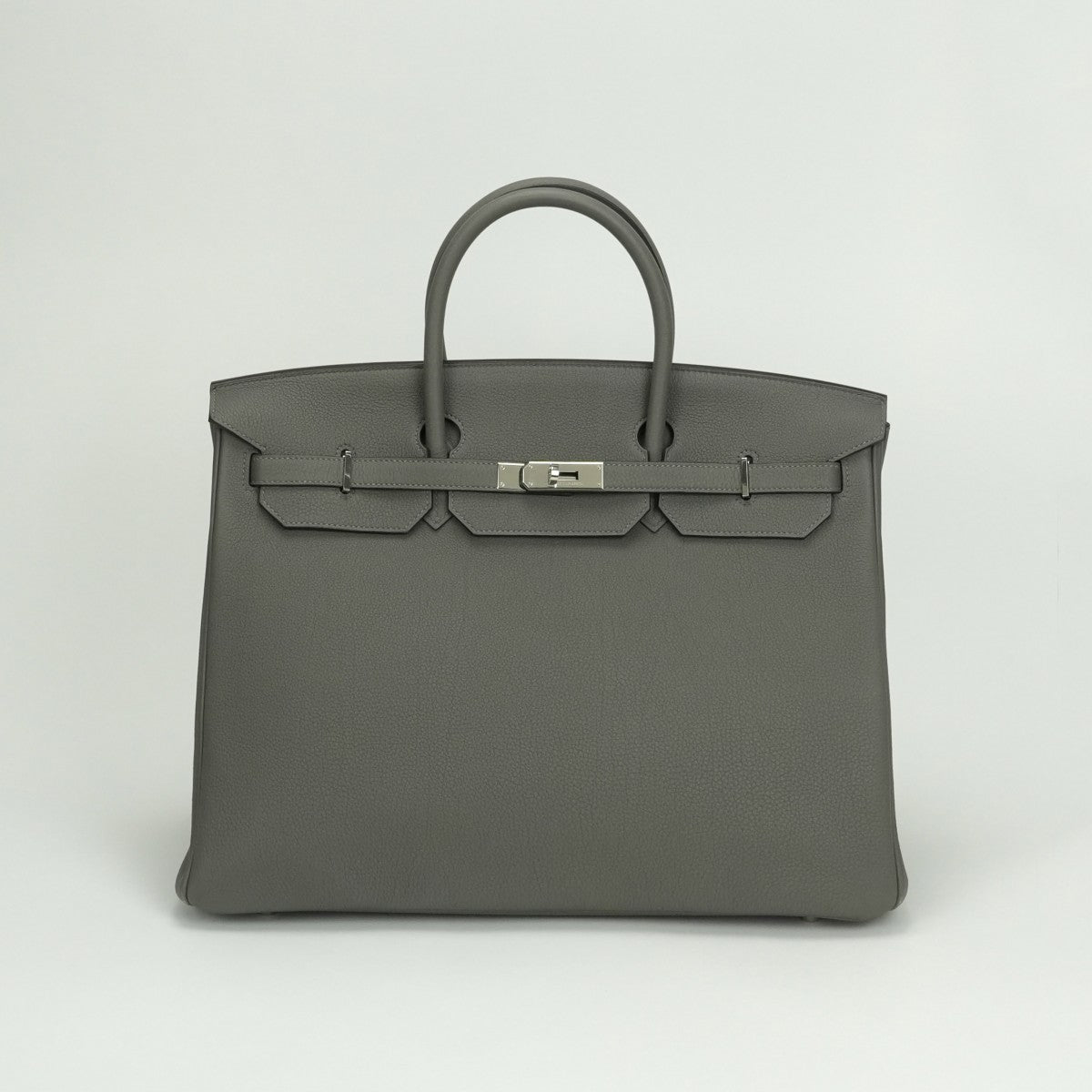 バーキン40 バーキン 40 バッグ トートバッグ トゴ グラファイト Graphite グレー Gray シルバー金具 ハンドバッグ