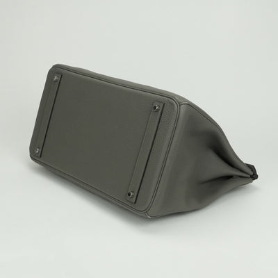 バーキン40 バーキン 40 バッグ トートバッグ トゴ グラファイト Graphite グレー Gray シルバー金具 ハンドバッグ