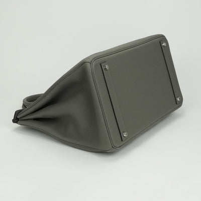 バーキン40 バーキン 40 バッグ トートバッグ トゴ グラファイト Graphite グレー Gray シルバー金具 ハンドバッグ