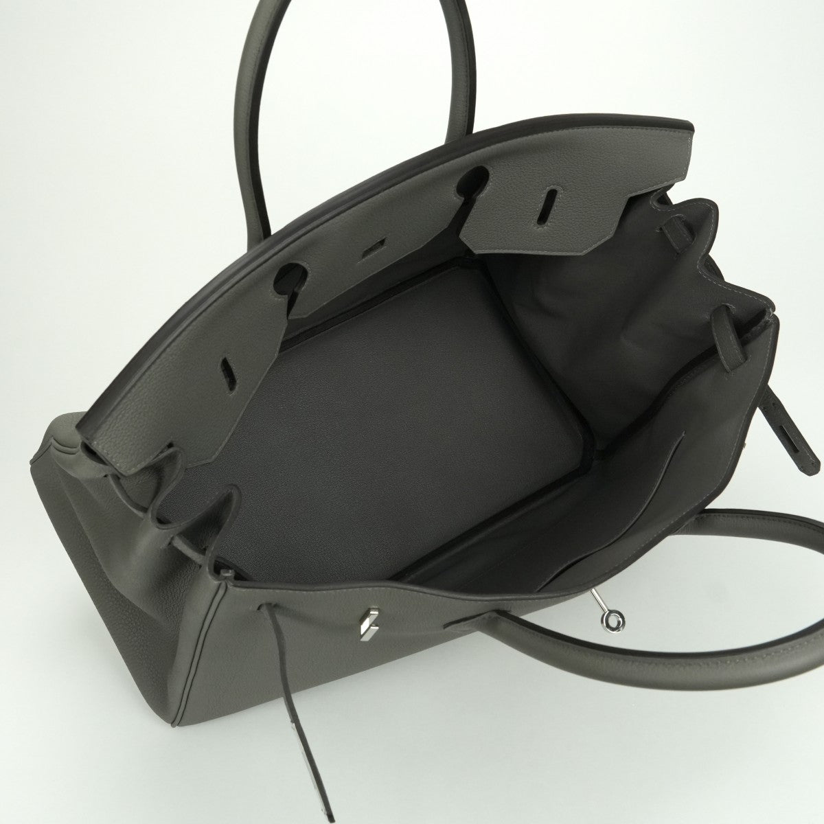 バーキン40 バーキン 40 バッグ トートバッグ トゴ グラファイト Graphite グレー Gray シルバー金具 ハンドバッグ
