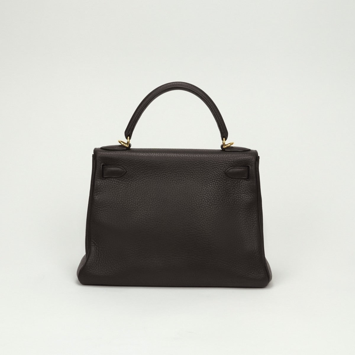 エルメス HERMES ケリー28 ケリー 28 バッグ トートバッグ ショルダーバッグ トリヨンクレマンス エベンヌ Ebene ブラウン Brown 茶 ゴールド金具 ハンドバッグ 内縫い V字金具 新型