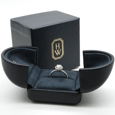 ハリーウィンストン HARRY WINSTON ラウンドカット・マイクロパヴェ・リング ラウンドカットマイクロパヴェリング The One by Harry Winston リング 指輪 Pt950 シルバー 婚約指輪　エンゲージリング　プラチナ　ダイヤモンド