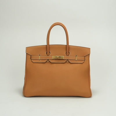 エルメス HERMES バーキン35 バーキン 35 バッグ トートバッグ アルデンヌ ナチュラルサブレ Naturalsable ベージュ beige ゴールド金具 ハンドバッグ