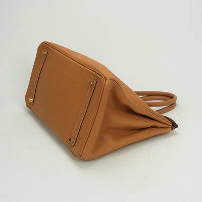 エルメス HERMES バーキン35 バーキン 35 バッグ トートバッグ アルデンヌ ナチュラルサブレ Naturalsable ベージュ beige ゴールド金具 ハンドバッグ