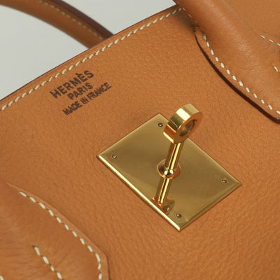 エルメス HERMES バーキン35 バーキン 35 バッグ トートバッグ アルデンヌ ナチュラルサブレ Naturalsable ベージュ beige ゴールド金具 ハンドバッグ