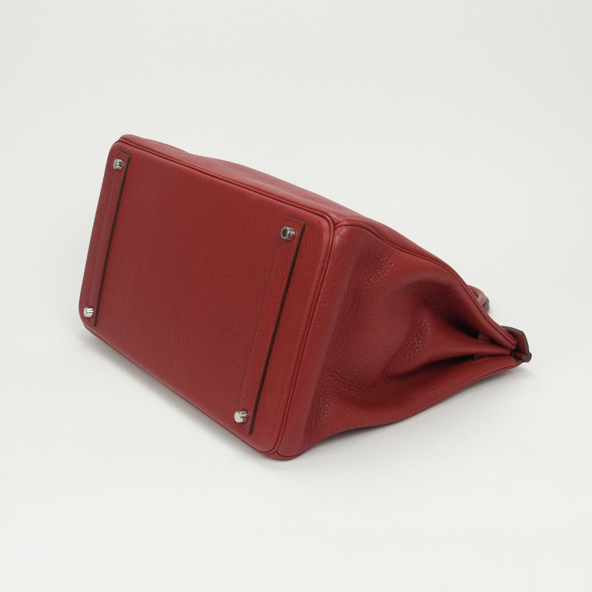 エルメス HERMES バーキン40 バーキン 40 バッグ トートバッグ トゴ ルビー Ruby レッド Red 赤 シルバー金具 ハンドバッグ