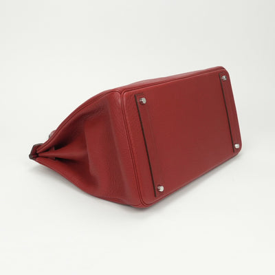 エルメス HERMES バーキン40 バーキン 40 バッグ トートバッグ トゴ ルビー Ruby レッド Red 赤 シルバー金具 ハンドバッグ