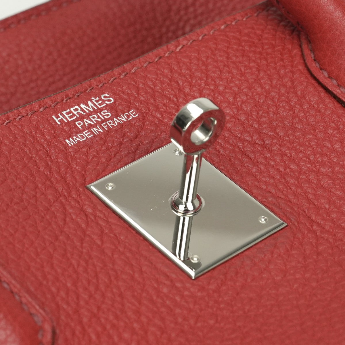 エルメス HERMES バーキン40 バーキン 40 バッグ トートバッグ トゴ ルビー Ruby レッド Red 赤 シルバー金具 ハンドバッグ