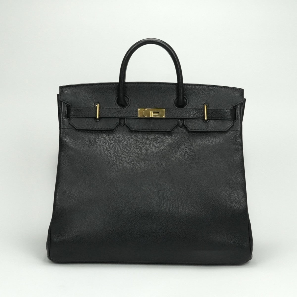エルメス HERMES オータクロア45 オータクロア 45 バッグ トートバッグ アルデンヌ ノワール Noir ブラック Black 黒 ゴールド金具 ハンドバッグ