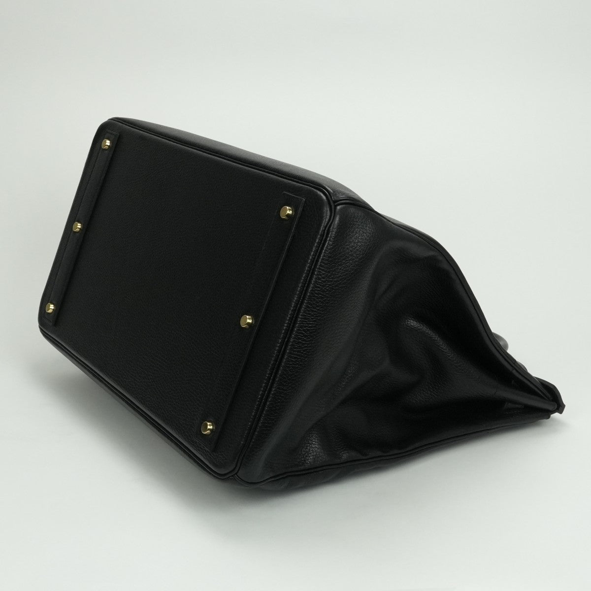 エルメス HERMES オータクロア45 オータクロア 45 バッグ トートバッグ アルデンヌ ノワール Noir ブラック Black 黒 ゴールド金具 ハンドバッグ