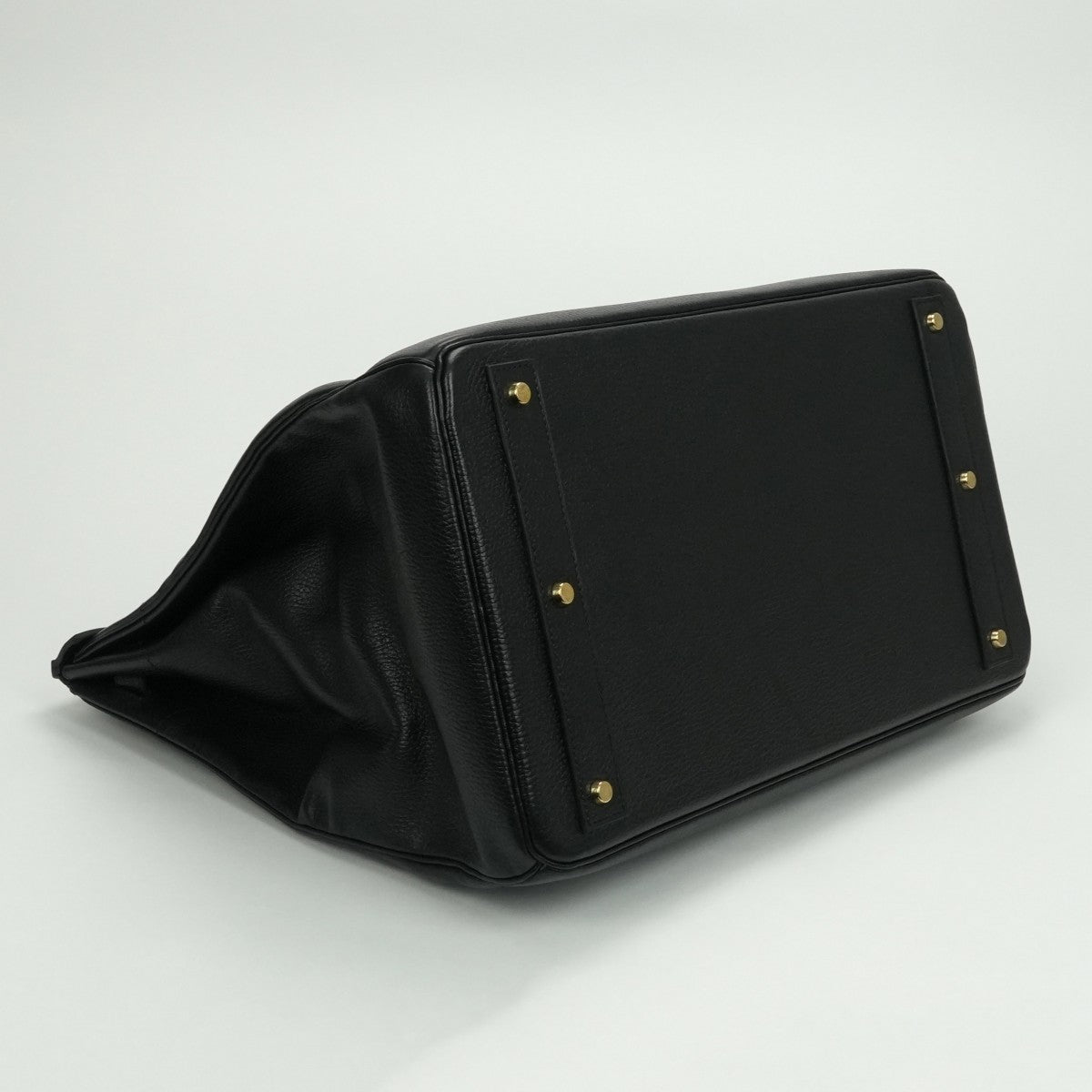 エルメス HERMES オータクロア45 オータクロア 45 バッグ トートバッグ アルデンヌ ノワール Noir ブラック Black 黒 ゴールド金具 ハンドバッグ