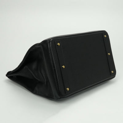 エルメス HERMES オータクロア45 オータクロア 45 バッグ トートバッグ アルデンヌ ノワール Noir ブラック Black 黒 ゴールド金具 ハンドバッグ