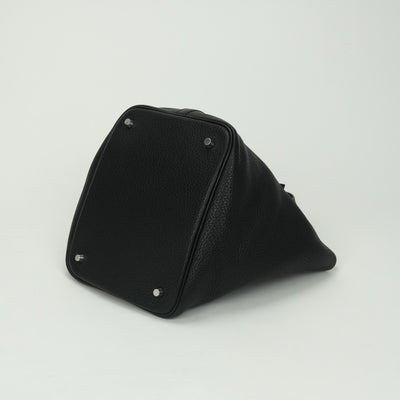 エルメス HERMES ピコタンロックMM ピコタンロック MM ピコタンロック22 バッグ トートバッグ トリヨンクレマンス ノワール Noir ブラック Black 黒 シルバー金具 ハンドバッグ