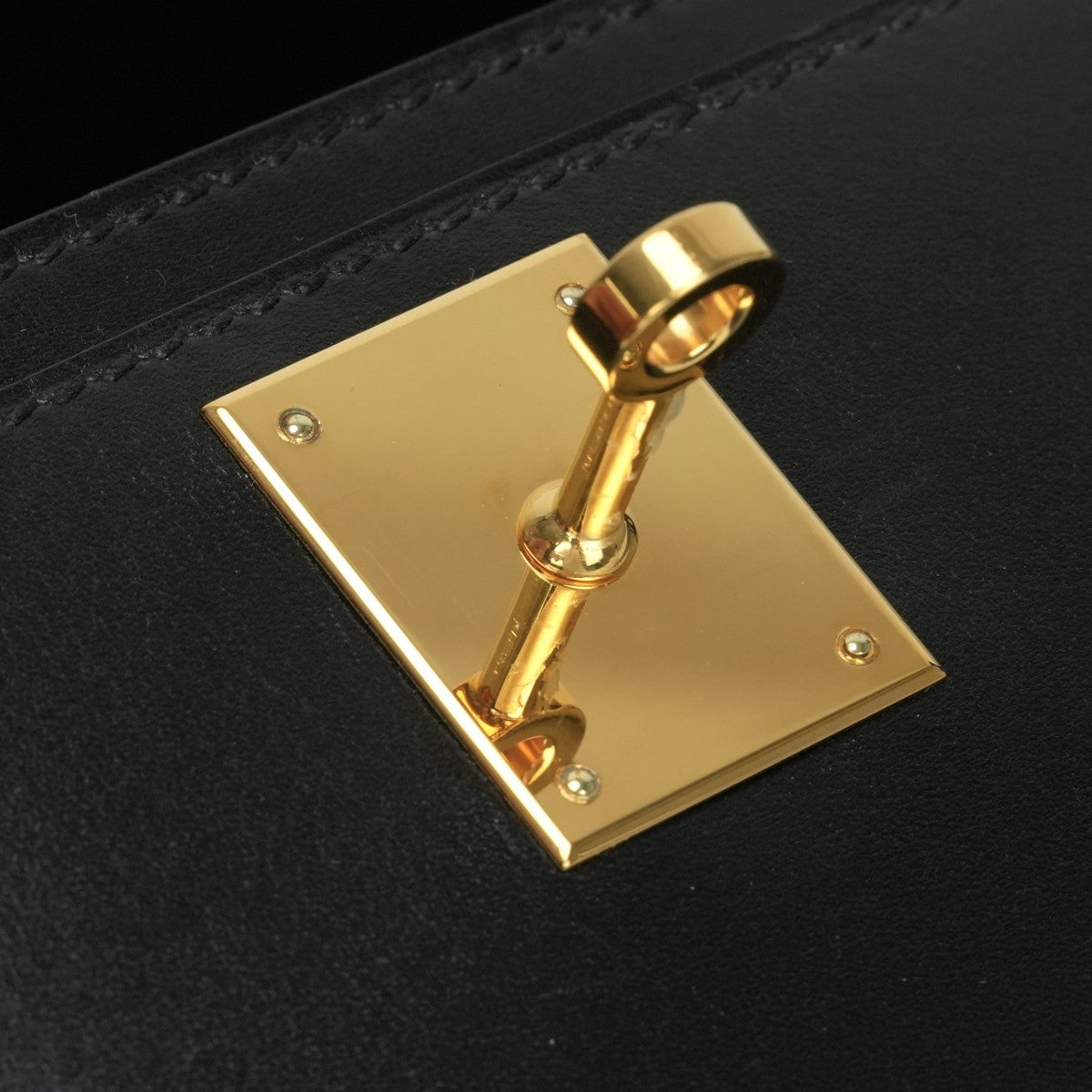 エルメス HERMES ケリーデペッシュ25 ケリー デペッシュ25 バッグ ビジネスバッグ ブリーフケース ボックスカーフ ノワール Noir ブラック Black 黒 ゴールド金具 ハンドバッグ クラッチバッグ セカンドバッグ