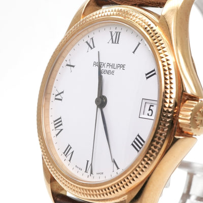 パテックフィリップ PATEK PHILIPPE カラトラバ CALATRAVA 時計 腕時計 シースルーバック スケルトン ドレスウォッチ