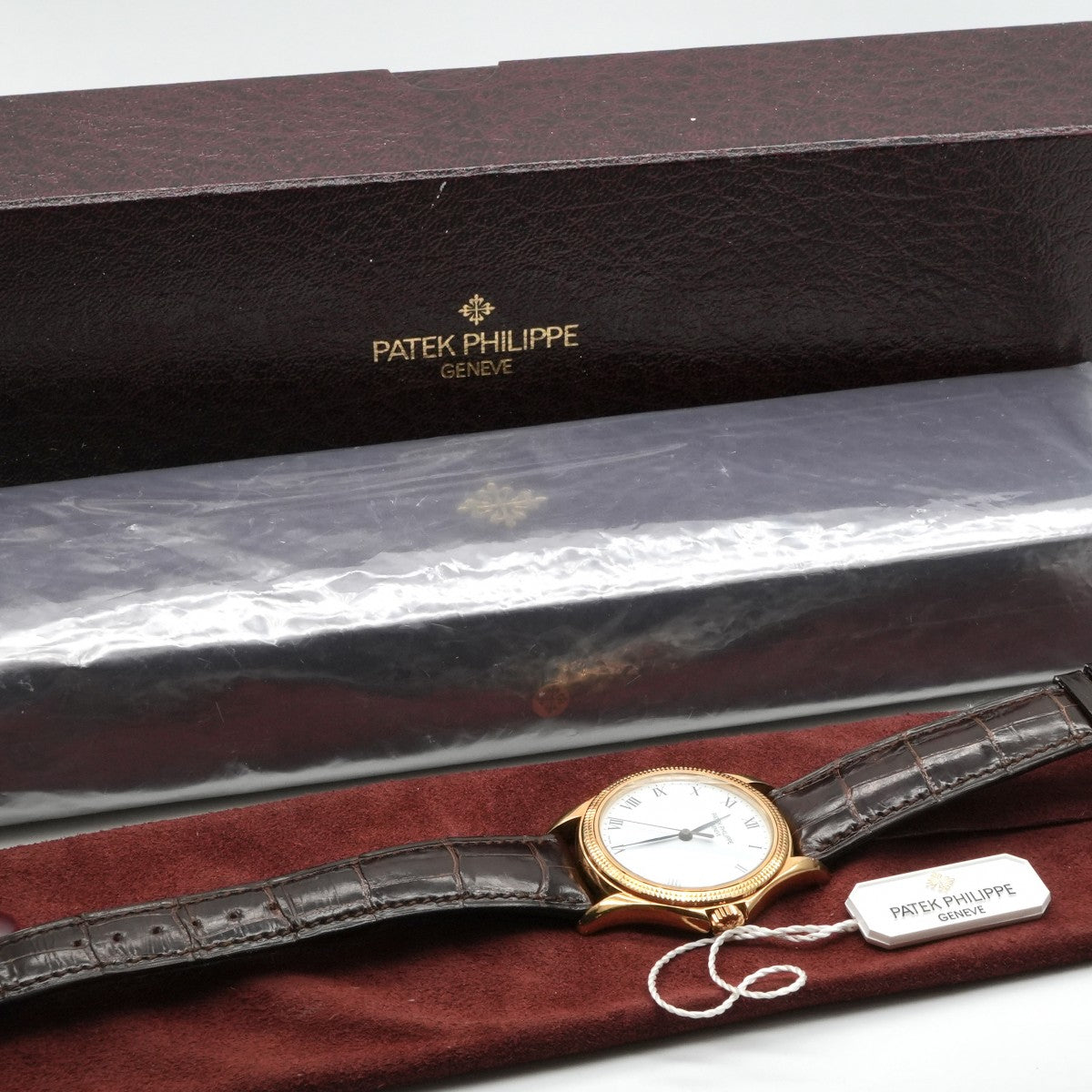 パテックフィリップ PATEK PHILIPPE カラトラバ CALATRAVA 時計 腕時計 シースルーバック スケルトン ドレスウォッチ