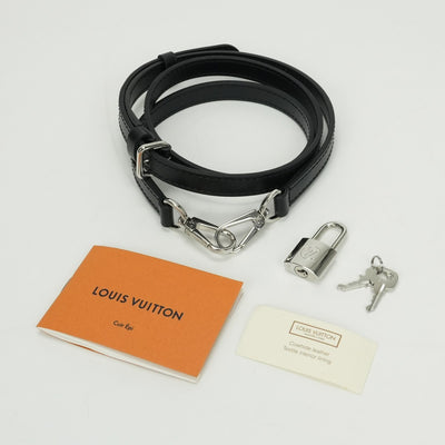 LOUIS VUITTON LOUIS VUITTON Cannes Bag Tote Bag Shoulder Bag Epi Leather Black Black Silver Fittings 2way Handbag Vanity