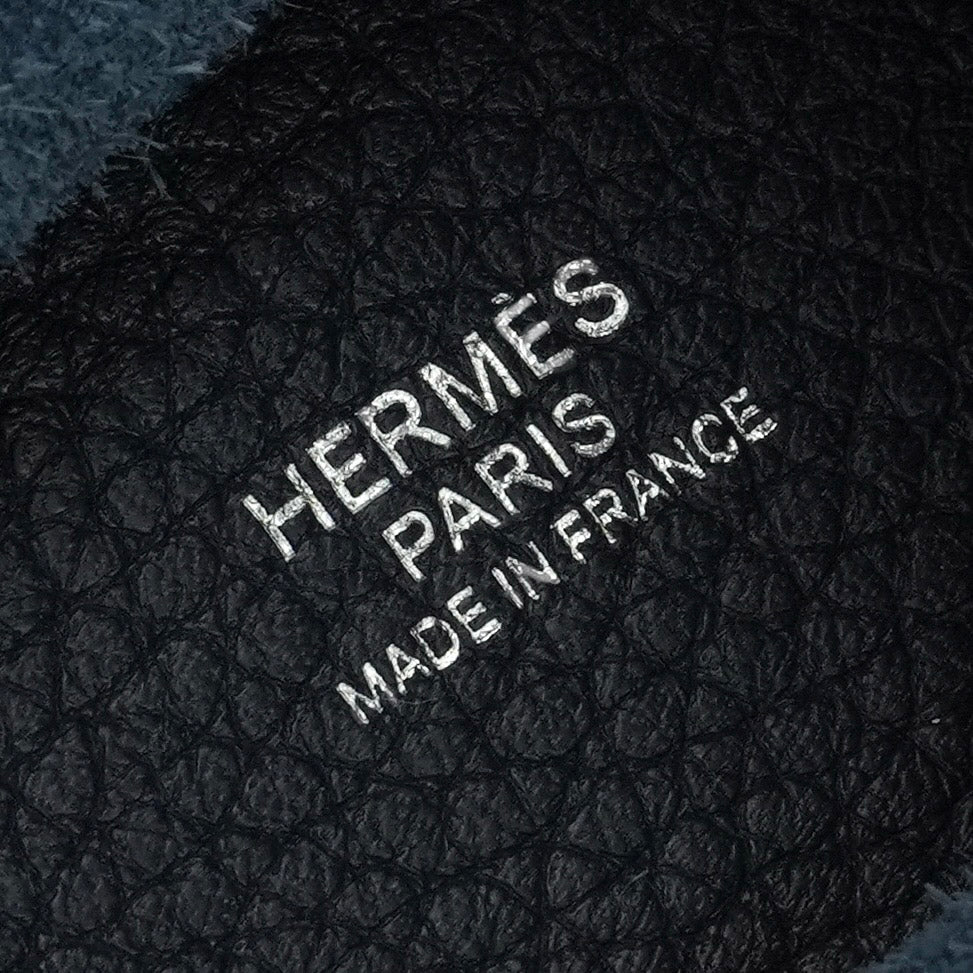 エルメス HERMES ピコタンロックPM ピコタンロック PM ピコタンPM ピコタンロック18 バッグ トートバッグ トリヨンクレマンス ブルーニュイ Bleu Nuit ネイビー Navy ブルー Blue 紺 青 シルバー ハンドバッグ
