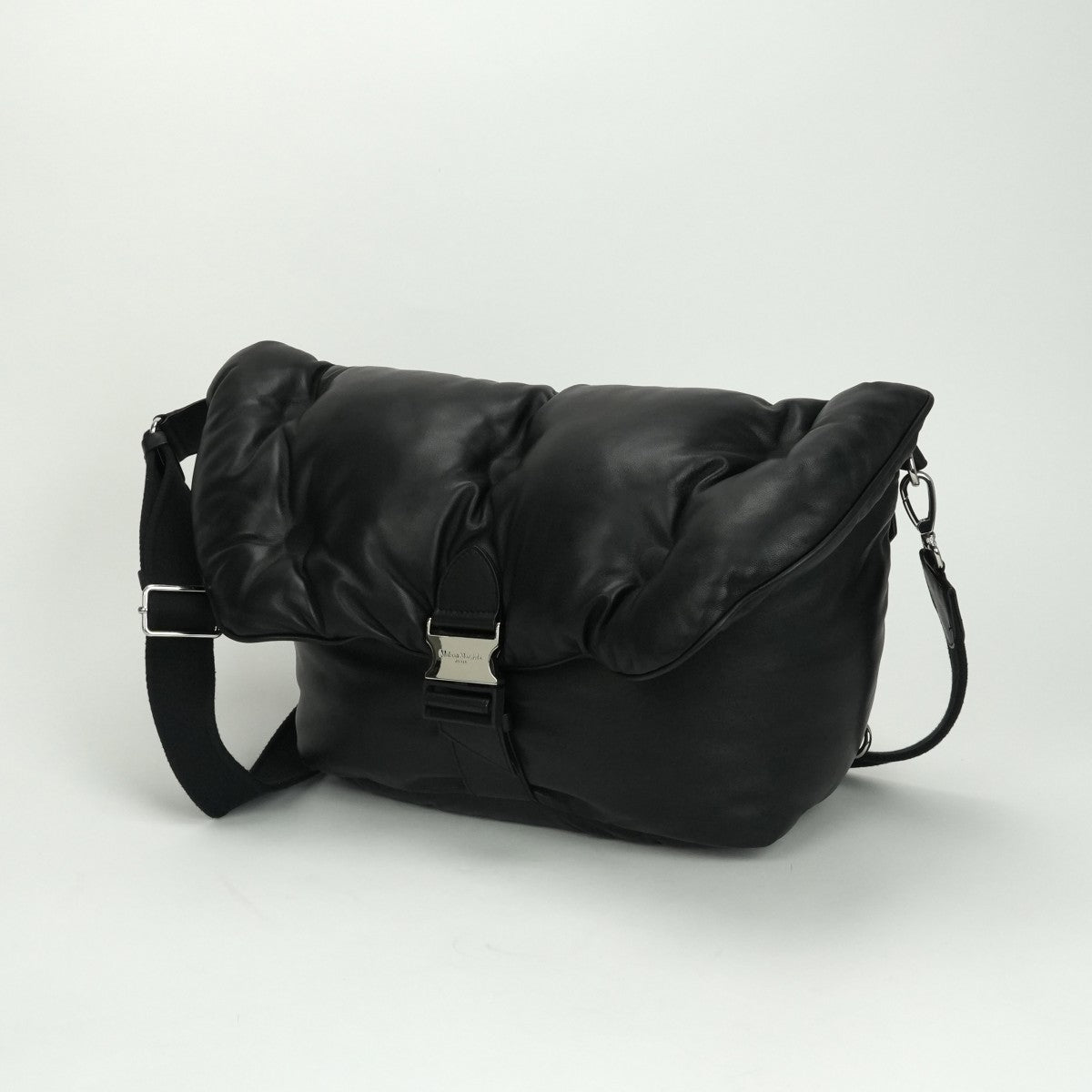 メゾンマルジェラ Maison Margiela グラムスラム バッグ ショルダーバッグ レザー ブラック Black 黒 シルバー金具 マルジェラ マルタンマルジェラ メッセンジャーバッグ