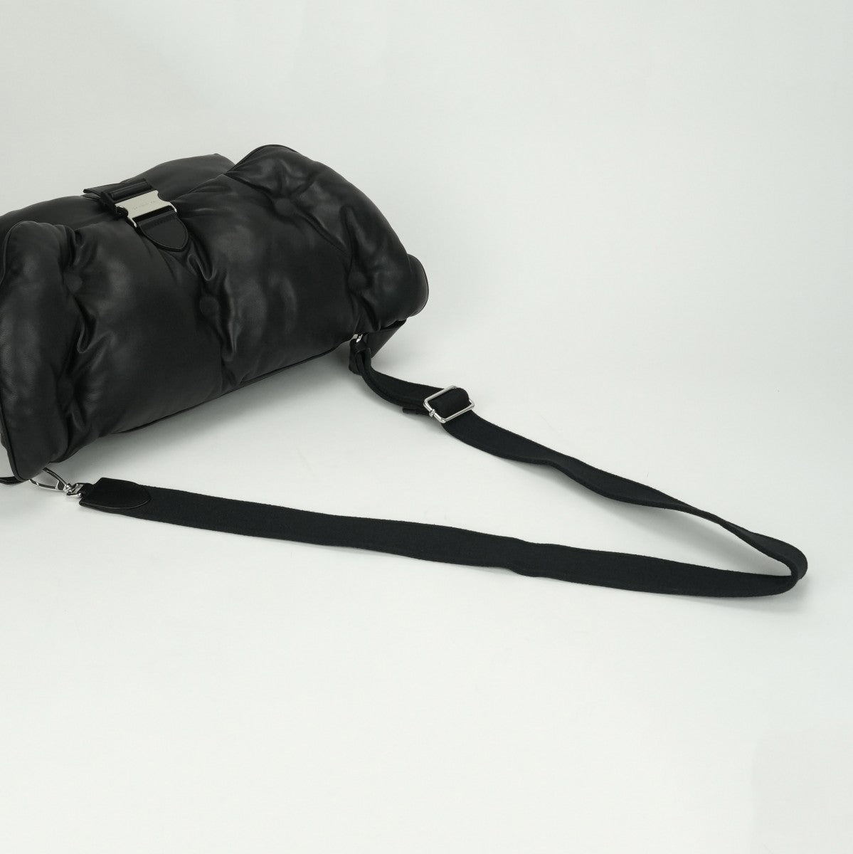 メゾンマルジェラ Maison Margiela グラムスラム バッグ ショルダーバッグ レザー ブラック Black 黒 シルバー金具 マルジェラ マルタンマルジェラ メッセンジャーバッグ