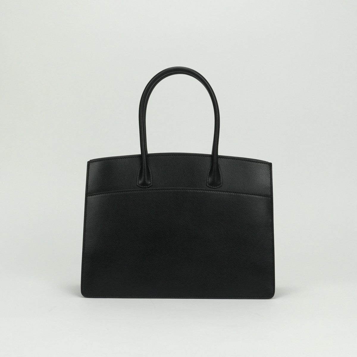 HERMES HERMES White Bass PM White Bass PM Bag Tote Bag Kushbell Noir Noir Black Black Gold Hardware Handbag Business Bag Briefcase Lisé