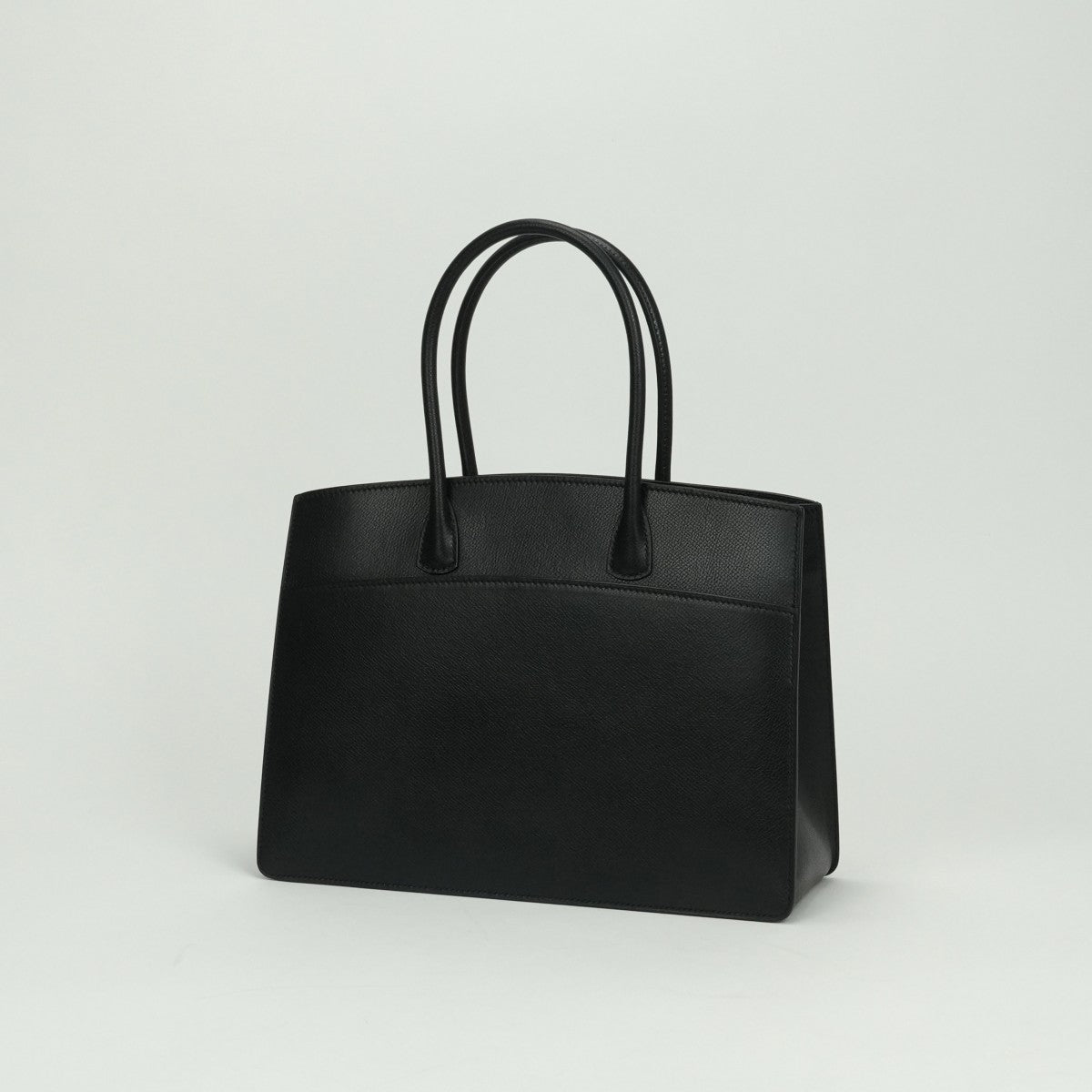 HERMES HERMES White Bass PM White Bass PM Bag Tote Bag Kushbell Noir Noir Black Black Gold Hardware Handbag Business Bag Briefcase Lisé