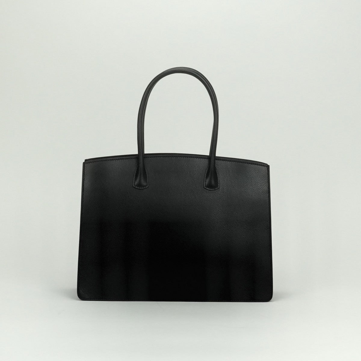 HERMES HERMES White Bass PM White Bass PM Bag Tote Bag Kushbell Noir Noir Black Black Gold Hardware Handbag Business Bag Briefcase Lisé