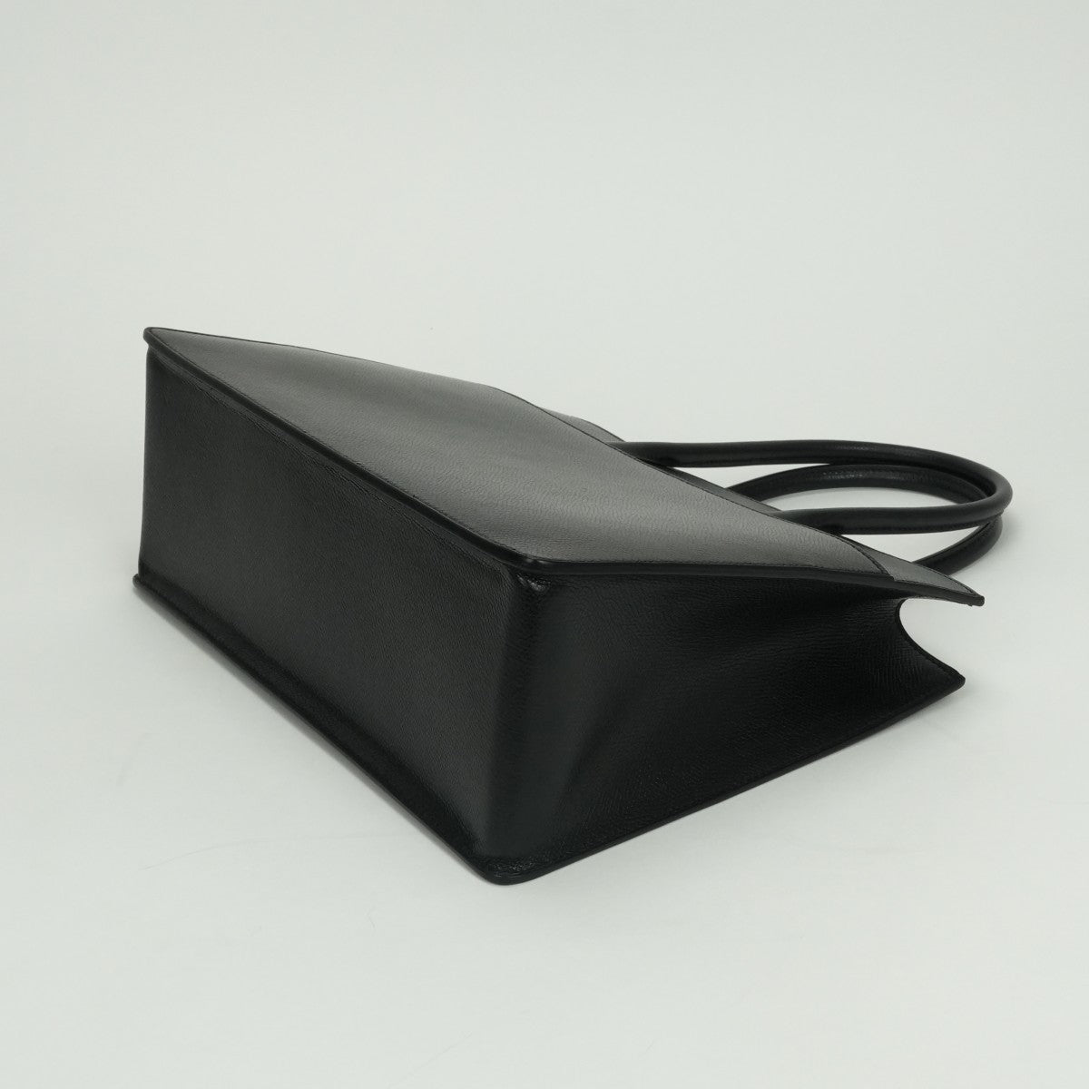 HERMES HERMES White Bass PM White Bass PM Bag Tote Bag Kushbell Noir Noir Black Black Gold Hardware Handbag Business Bag Briefcase Lisé