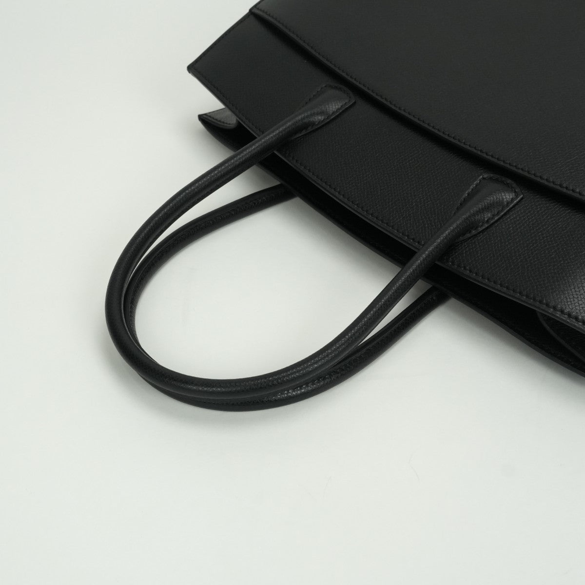 HERMES HERMES White Bass PM White Bass PM Bag Tote Bag Kushbell Noir Noir Black Black Gold Hardware Handbag Business Bag Briefcase Lisé