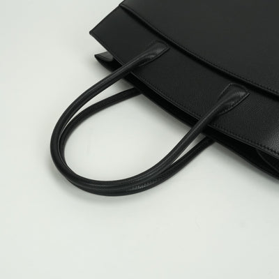 HERMES HERMES White Bass PM White Bass PM Bag Tote Bag Kushbell Noir Noir Black Black Gold Hardware Handbag Business Bag Briefcase Lisé