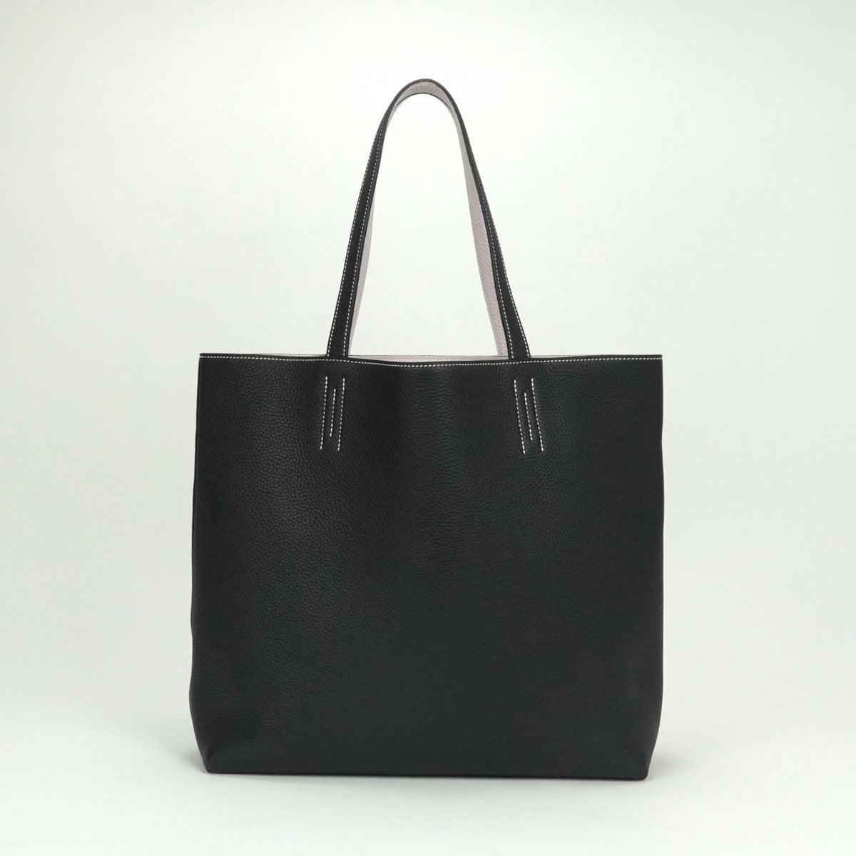 エルメス HERMES ドゥブルセンス45 ドゥブルセンス 45 ドゥブルサンス45 ドゥブルセンス36 バッグ トートバッグ トリヨンクレマンス ノワール Noir ローズダーリン Rosedarling ブラック Black ピンク pink 黒