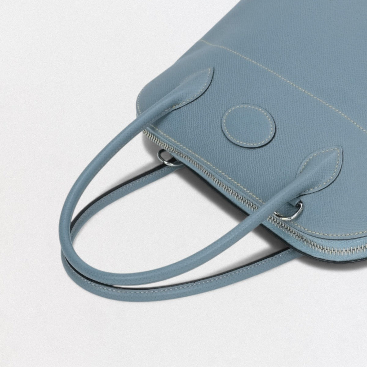 エルメス HERMES ボリード27 ボリード 27 バッグ トートバッグ ショルダーバッグ ヴォーエプソン ブルーラン ブルーリン Bluelin ブルー Blue 青 水色 シルバー金具 ハンドバッグ