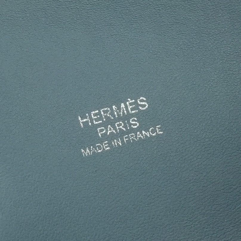 エルメス HERMES ボリード27 ボリード 27 バッグ トートバッグ ショルダーバッグ ヴォーエプソン ブルーラン ブルーリン Bluelin ブルー Blue 青 水色 シルバー金具 ハンドバッグ