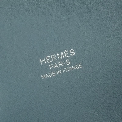 エルメス HERMES ボリード27 ボリード 27 バッグ トートバッグ ショルダーバッグ ヴォーエプソン ブルーラン ブルーリン Bluelin ブルー Blue 青 水色 シルバー金具 ハンドバッグ