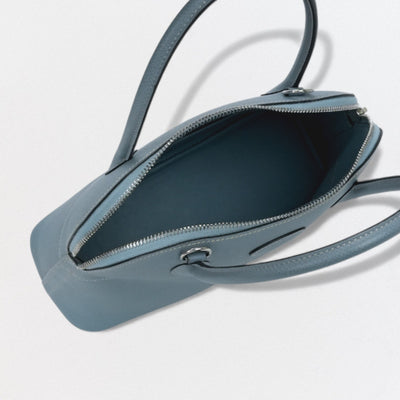 エルメス HERMES ボリード27 ボリード 27 バッグ トートバッグ ショルダーバッグ ヴォーエプソン ブルーラン ブルーリン Bluelin ブルー Blue 青 水色 シルバー金具 ハンドバッグ