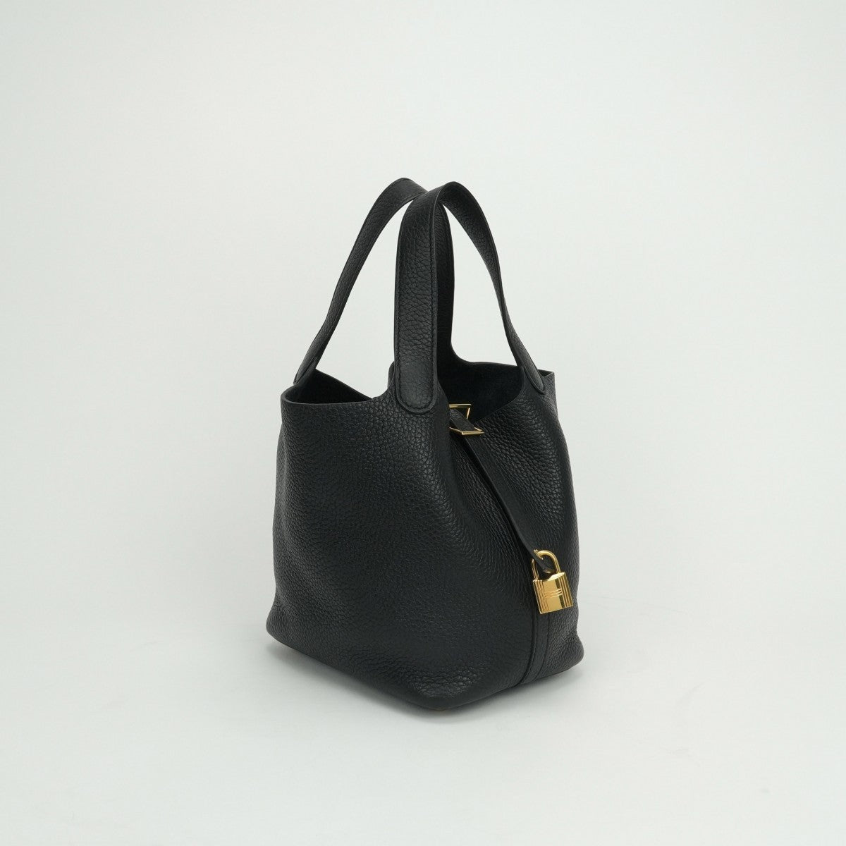 エルメス HERMES ピコタンロックPM ピコタンロック PM ピコタンPM ピコタンロック18 バッグ トートバッグ トリヨンクレマンス ノワール noir ブラック black 黒 ゴールド金具 ハンドバッグ