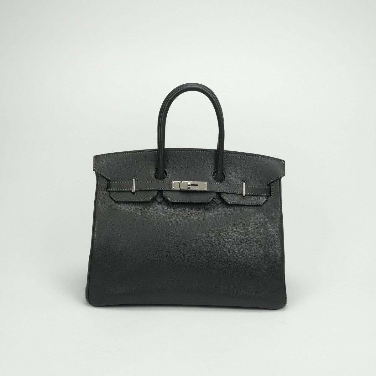 エルメス HERMES バーキン35 バーキン 35 バッグ トートバッグ エプソン グラファイト Graphite グレー Gray シルバー金具 ヴォーエプソン ハンドバッグ