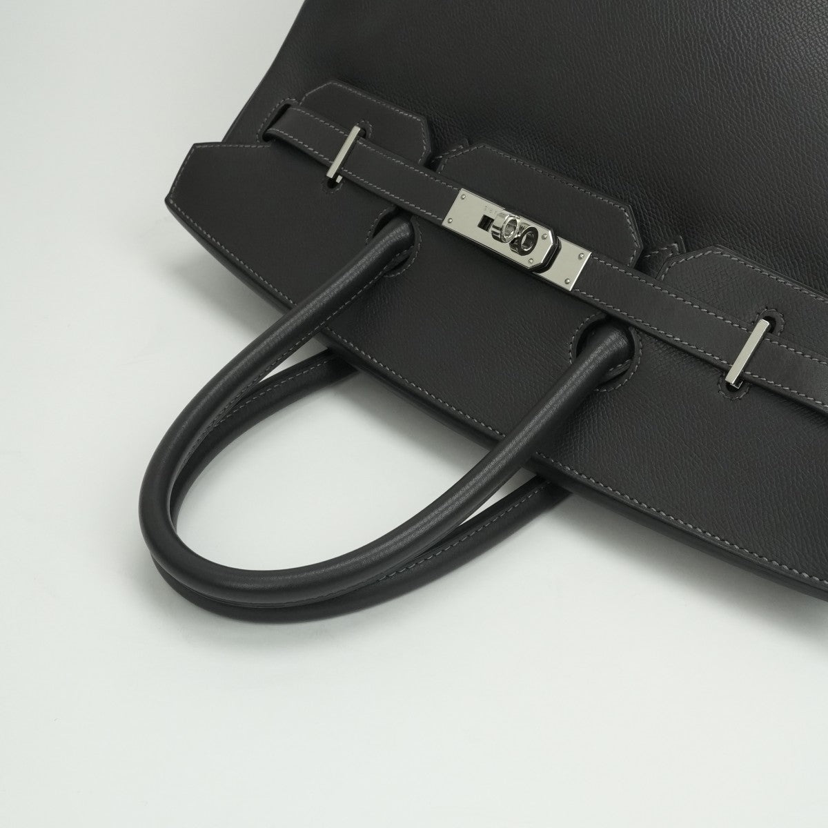 エルメス HERMES バーキン35 バーキン 35 バッグ トートバッグ エプソン グラファイト Graphite グレー Gray シルバー金具 ヴォーエプソン ハンドバッグ