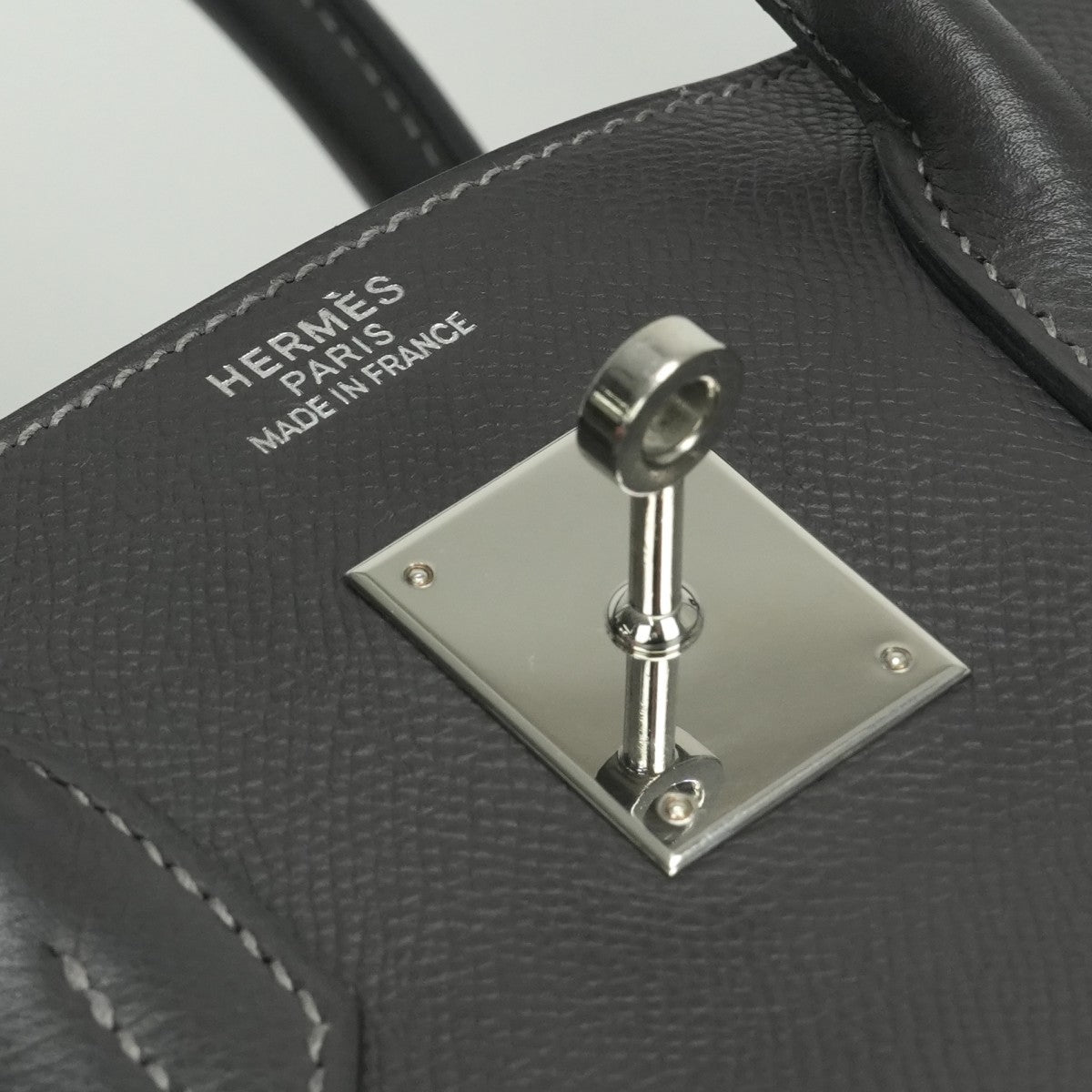 エルメス HERMES バーキン35 バーキン 35 バッグ トートバッグ エプソン グラファイト Graphite グレー Gray シルバー金具 ヴォーエプソン ハンドバッグ