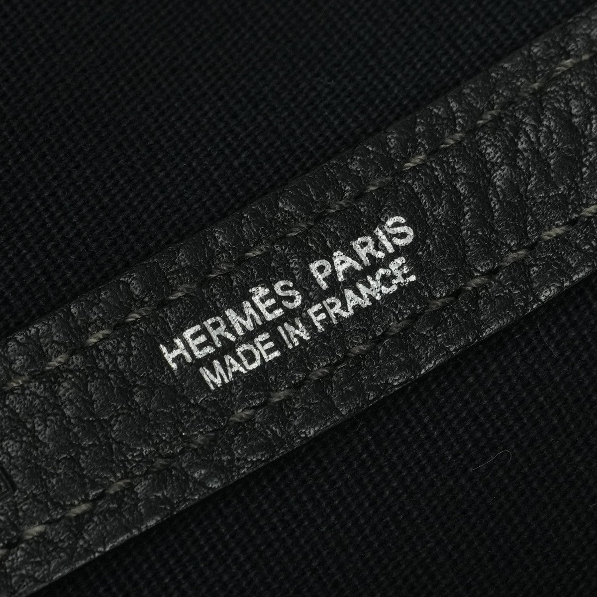 エルメス HERMES ガーデンパーティTPM ガーデンパーティ TPM ガーデンパーティ30 ガーデンパーティー バッグ トートバッグ トワルオフィシエ ネゴンダ ノワール Noir ブラック 黒 シルバー金具 ハンドバッグ